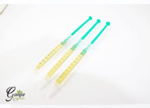 Free raw distillate syringe